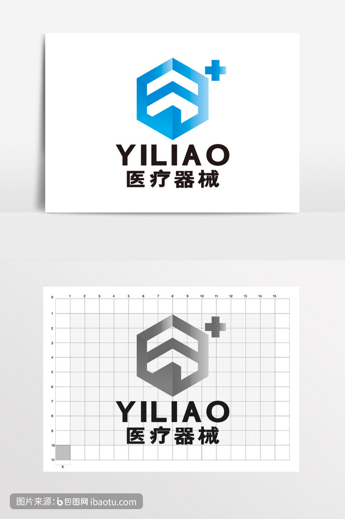 医疗保健器械与生物药业Logo设计之道 包图网图片启示下的视觉传达